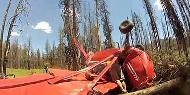 Video: Passagiere filmten eigenen Absturz 