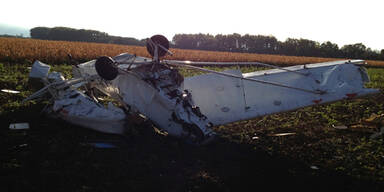 Heike F. überlebte Flugzeug-Crash