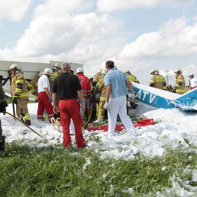 Flugzeugabsturz im Flachgau