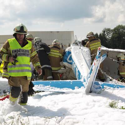 Flugzeugabsturz im Flachgau