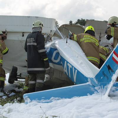 Flugzeugabsturz im Flachgau