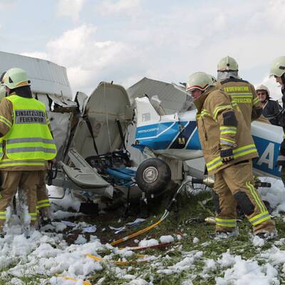 Flugzeugabsturz im Flachgau