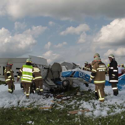 Flugzeugabsturz im Flachgau