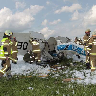 Flugzeugabsturz im Flachgau
