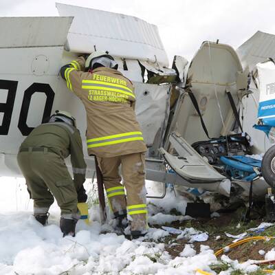 Flugzeugabsturz im Flachgau