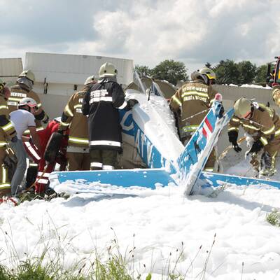 Flugzeugabsturz im Flachgau