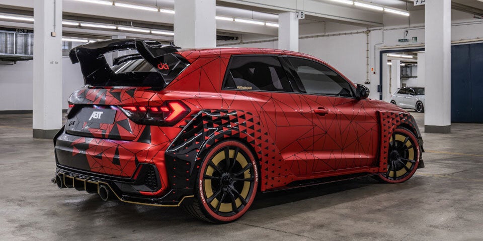 Audi A1 mit über 400 PS und Brutalo-Optik
