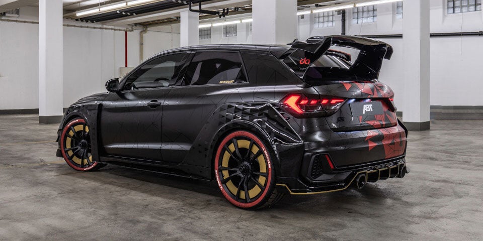 Audi A1 mit über 400 PS und Brutalo-Optik