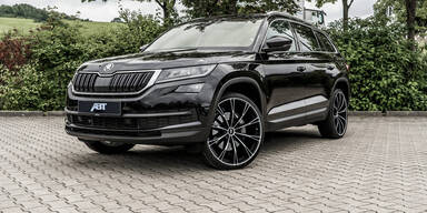 Kodiaq mit mehr Power und 21-Zöllern