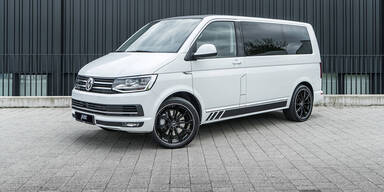 VW T6 mit 240 PS, scharfer Optik & 20-Zöllern