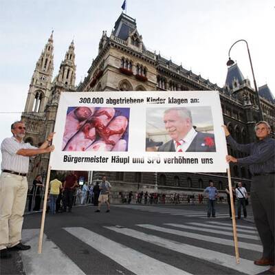 Abtreibungsdemo in Wien