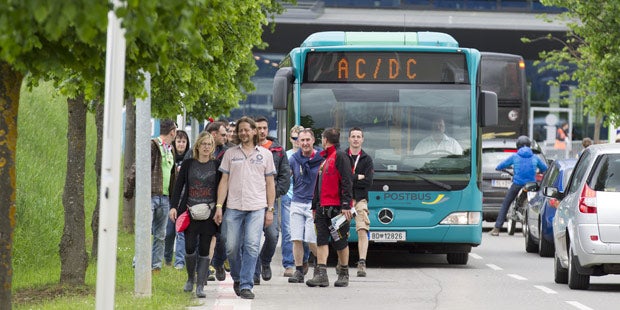 AC/DC rocken Österreich