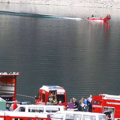 Hubschrauber in Tiroler Achensee gestürzt