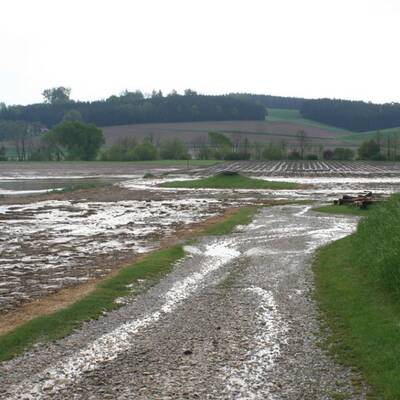 Überschwemmungen nach Gewitter