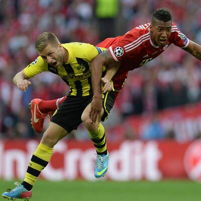  Bayern gegen Dortmund. Das Finale der Champions League in Wembley.