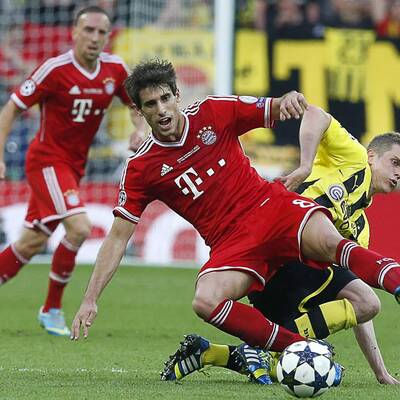  Bayern gegen Dortmund. Das Finale der Champions League in Wembley.