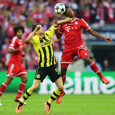  Bayern gegen Dortmund. Das Finale der Champions League in Wembley.