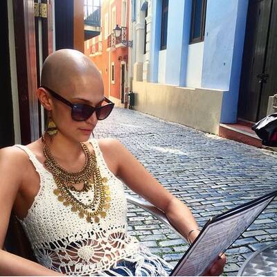 Eines der ersten Fotos ohne Mähne