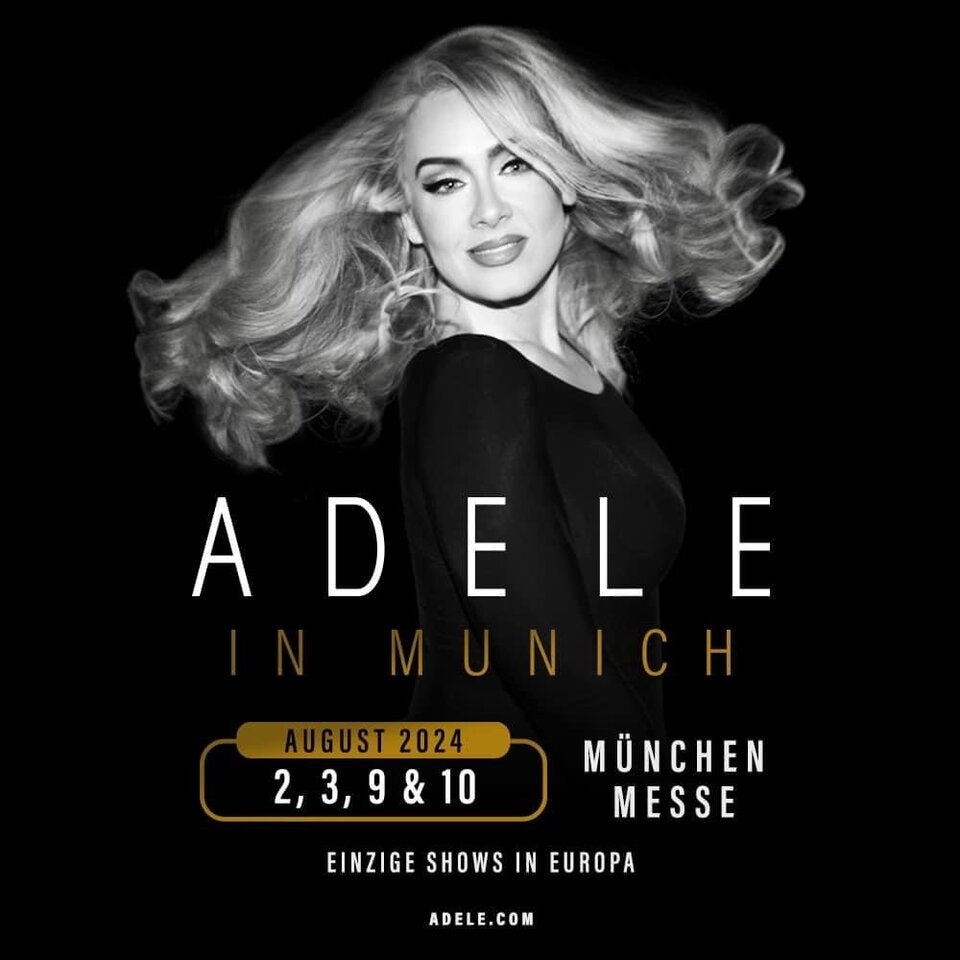 Adele singt im August vier Mal in München