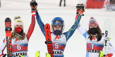 Liensi wieder auf Podest - Shiffrin triumphiert