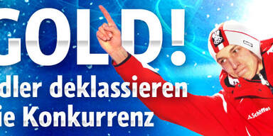 ÖSV-Adler fliegen zu Teamgold