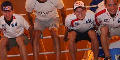 Adler trainierten mit Klitschko