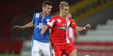 Austria 1:1 in Ried - Admira mit Pleite