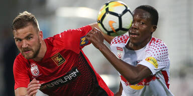 Bullen fertigen Admira mit 3:1 ab