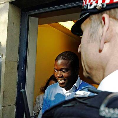 Kweku Adoboli wird dem U-Richter vorgeführt