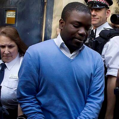 Kweku Adoboli wird dem U-Richter vorgeführt