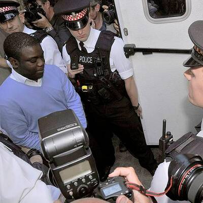 Kweku Adoboli wird dem U-Richter vorgeführt