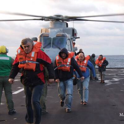 So dramatisch läuft die Rettung.