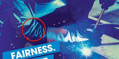 FP&Ouml;-Panne: "NS" auf Deckblatt