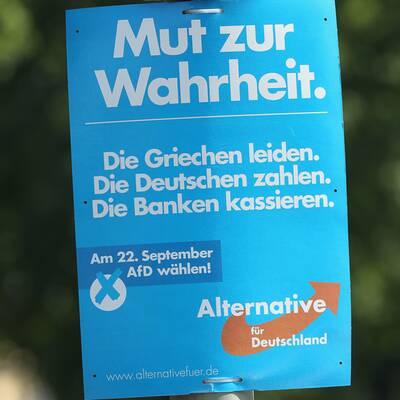 Deutsche Wahlplakate