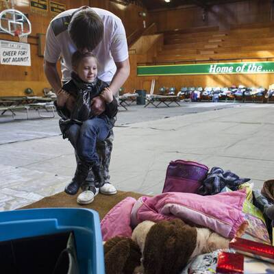 Erdrutsch in den USA