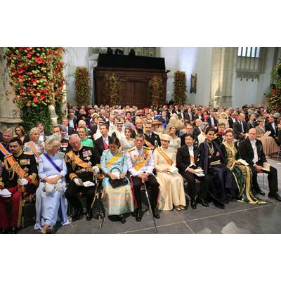 Krönung in den Niederlanden: Prinzessinnen bei der Probe