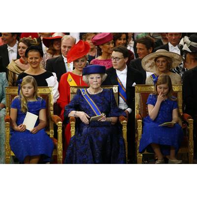 Krönung in den Niederlanden: Prinzessinnen bei der Probe