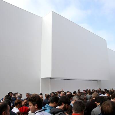 Warteschlange: Auch in New York ist heute ein spezielles Event geplant