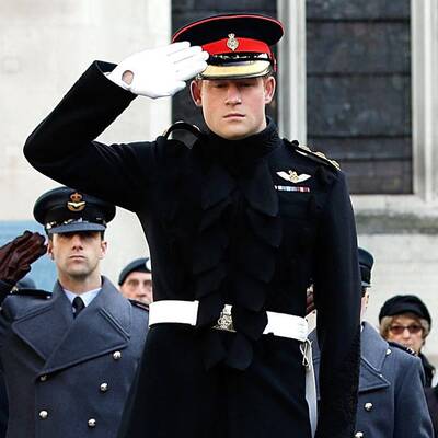 Prinz Harry ehrt gefallene Soldaten