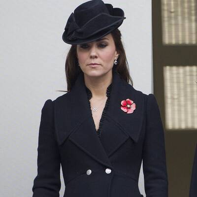 Herzogin Kate trauert beim 