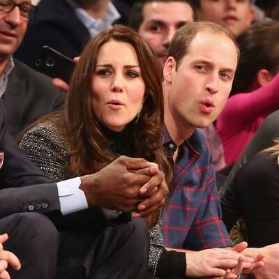 Herzogin Kate & Prinz William fiebern beim Basketball mit