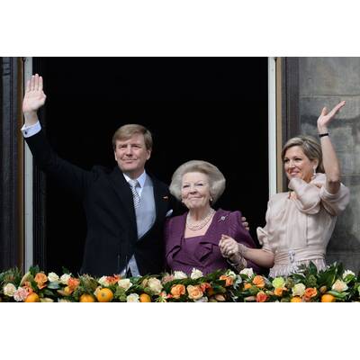 Krönung in den Niederlanden: Prinzessinnen bei der Probe