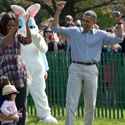 US-Präsident mimte zu Ostern das Monster