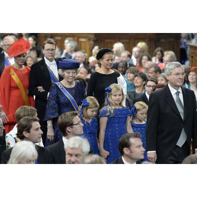 Krönung in den Niederlanden: Prinzessinnen bei der Probe