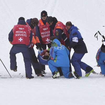 Schwerer Sturz beim Slopestyle-Bewerb