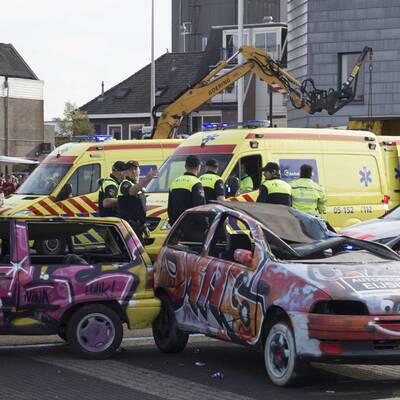 Monster-Truck geriet völlig außer Kontrolle