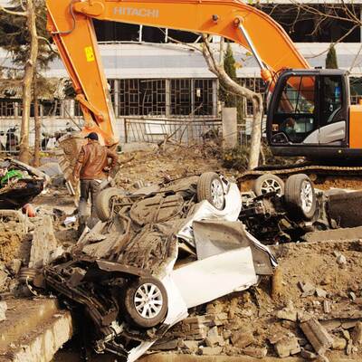 Verwüstung nach Explosion in chinesischer Hafenstadt