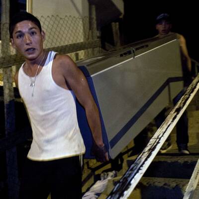 Flammen-Inferno in Valparaiso