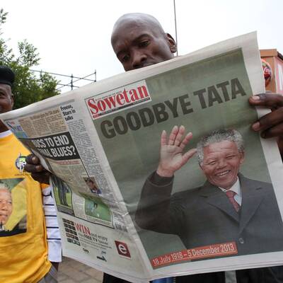 Trauer in Südafrika