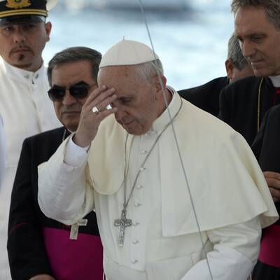 Papst besucht Flüchtlingsinsel Lampedusa